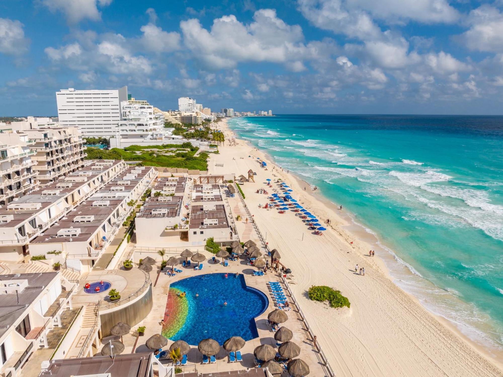 Villa Beachfront 4br Zone Cancun