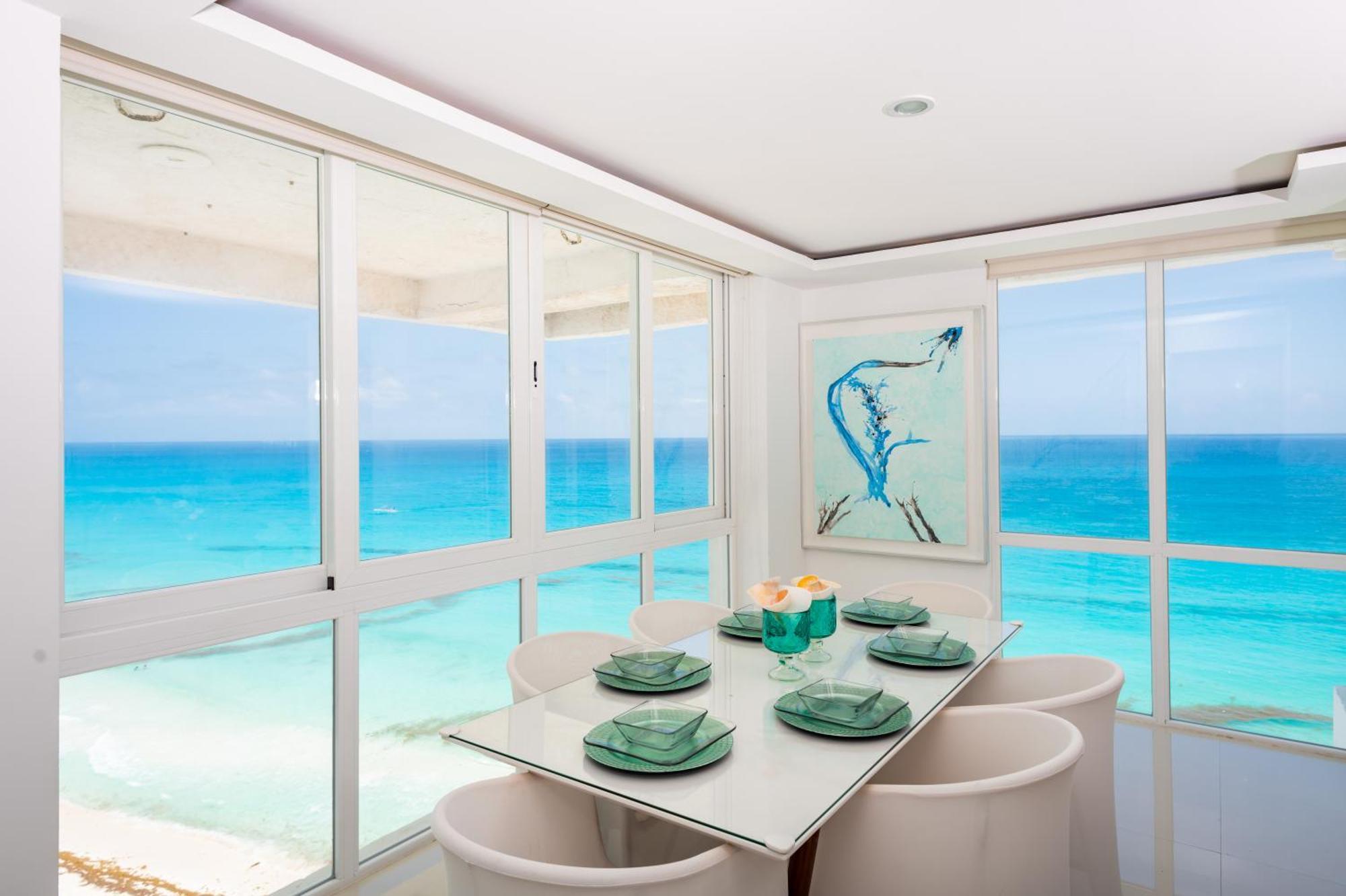 Apartment Ocean View Modern & Luxury Amenities Cancún