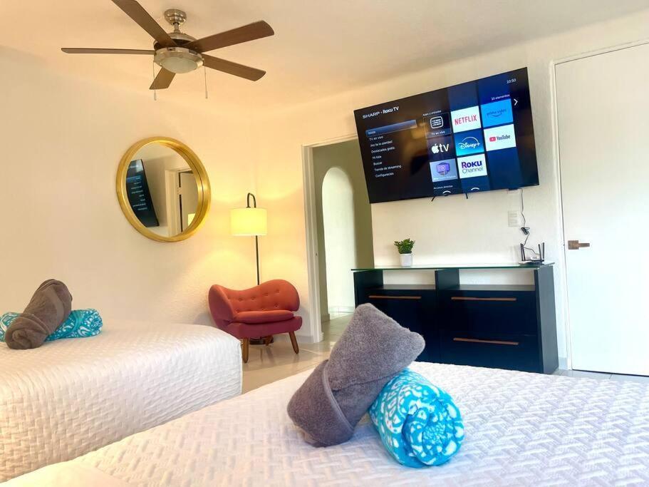 Deco5b Spacious Downtown Apartment Cancun