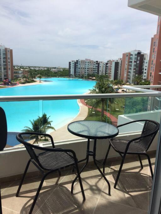 Increible Laguna Artificial Y 7 Albercas Apartment *