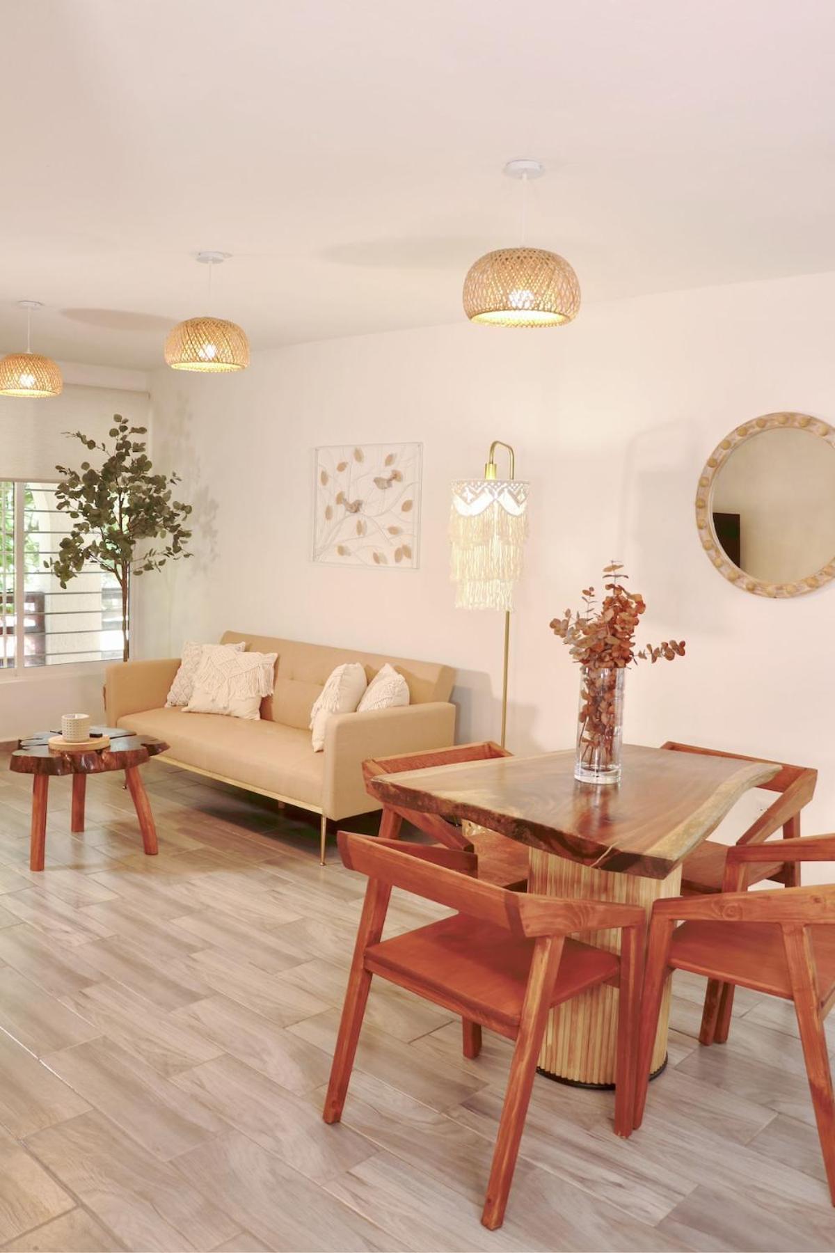 Pakal Departamento En Centrico, Decorado Con Encanto Y Comodo * Cancun