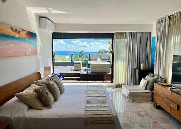 Xcanan Loft On Park Royal, The Best Area In Cancun Right On The Beach