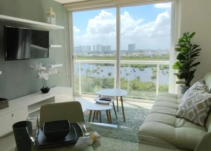 Departamento En Amara Cancun, Puerta Del Mar