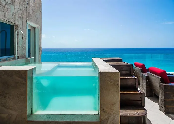 Oceanview Penthouse With Jacuzzi At Hotel Zone