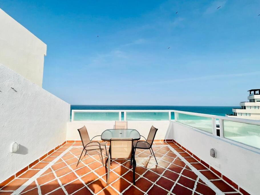 Panoramic Oceanview Private Rooftop Brisas1409 * Cancún
