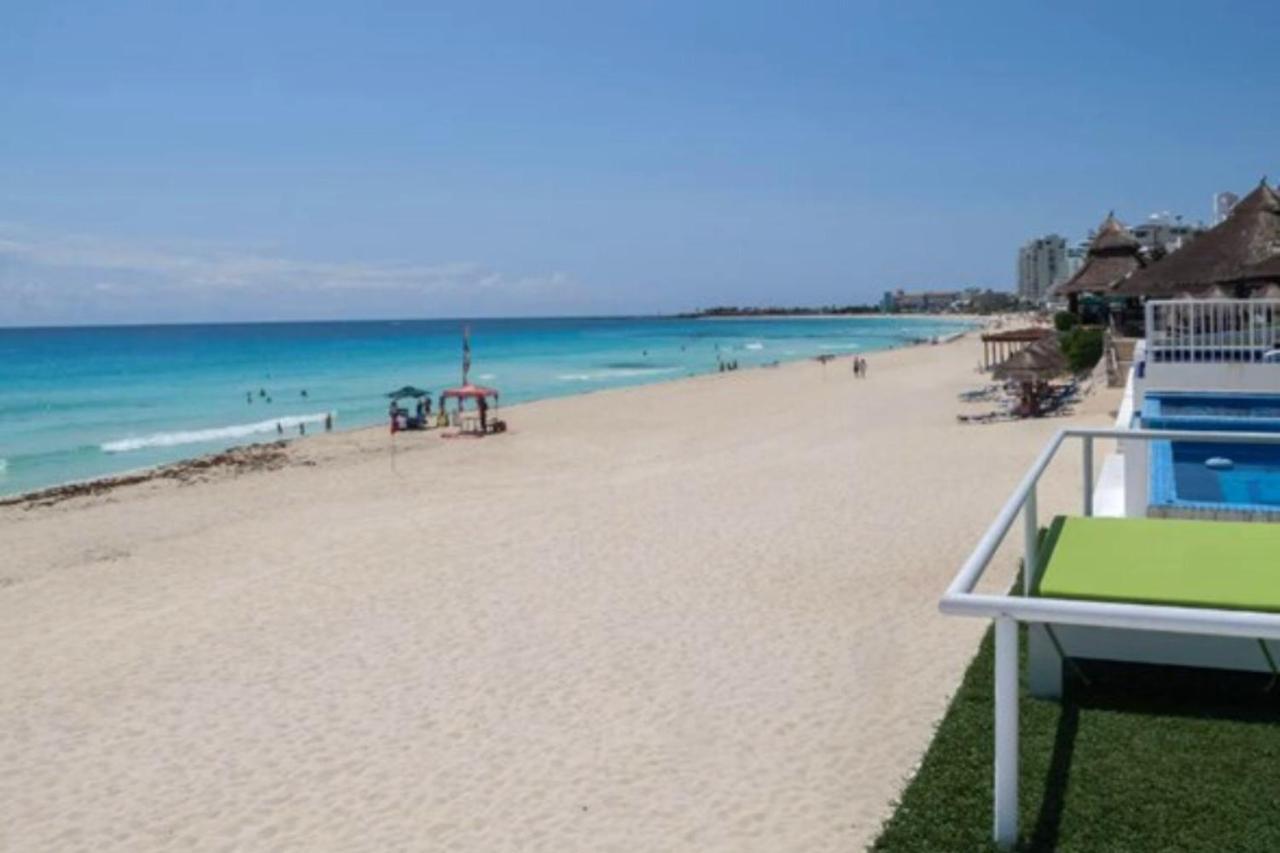 Apartment Vacacional Frente Al Mar Con Piscina En Cancun