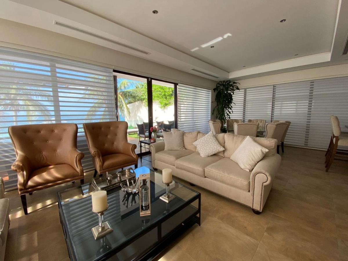 Villa Luxury Beachfront Villa - Pez Volador - Hotel Zone Cancun