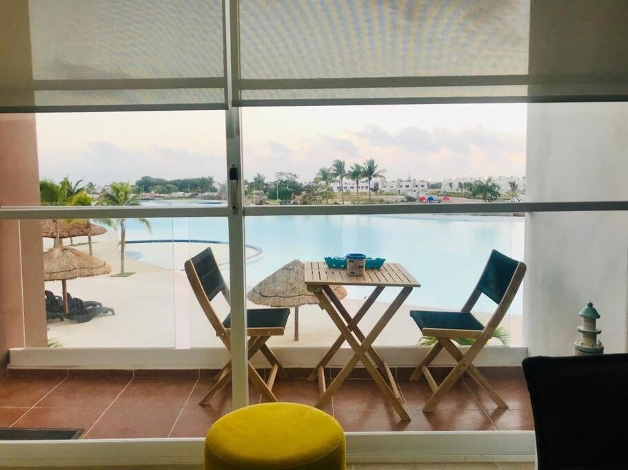 лагуна. морская. с бассейном, 15 мин от моря Cancun