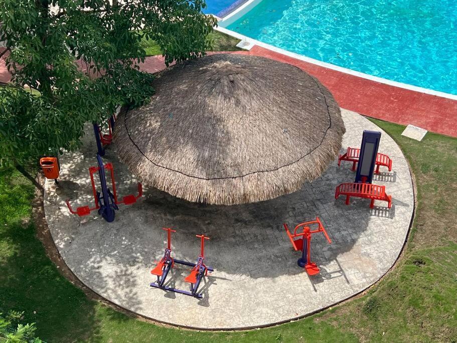 Apartment лагуна. морская. с бассейном, 15 мин от моря Cancun
