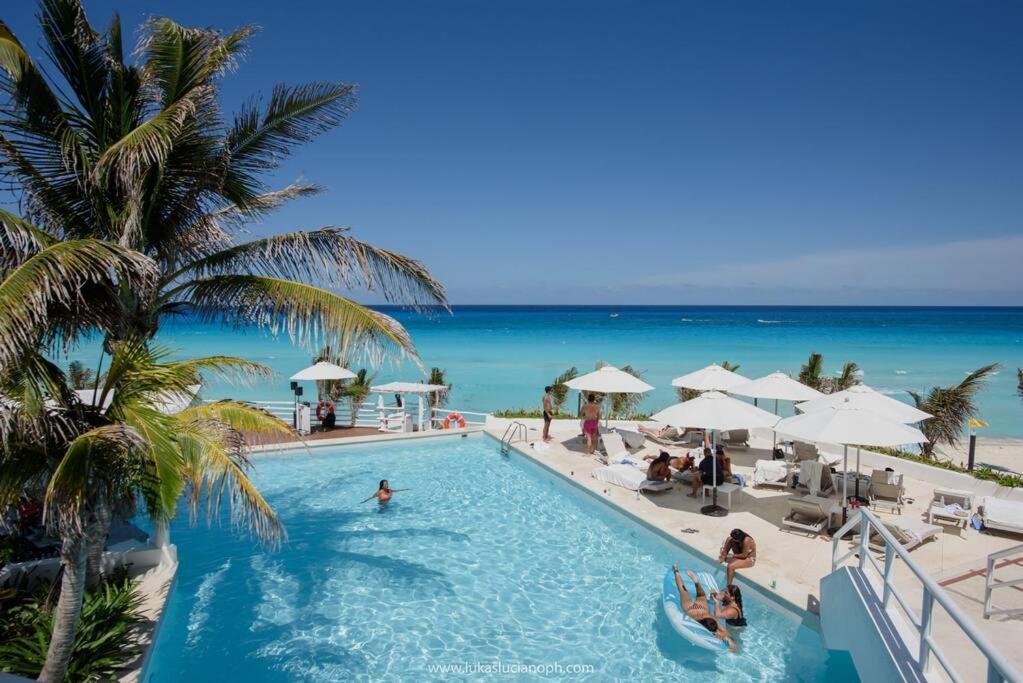 Hermoso Estudio Frente Al Mar, Balcon, Gym 3504 Cancun