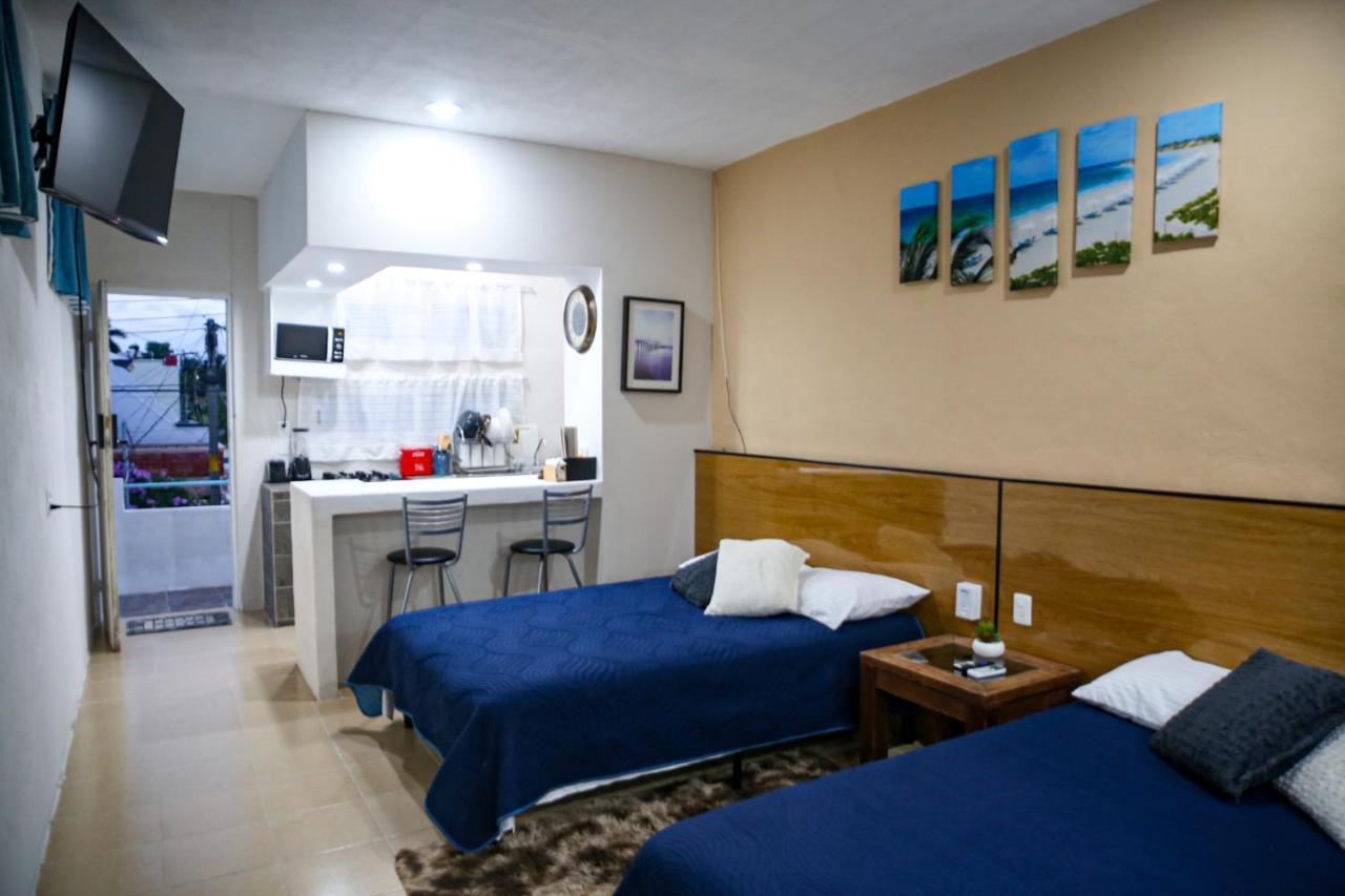 Apartment Departamento Con Cocina Y 2 Camas Centro Cancun