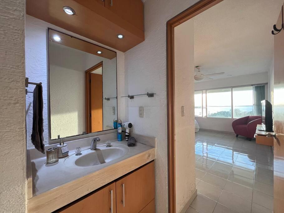 Acogedor Con Vista Al Mar Apartment Cancun