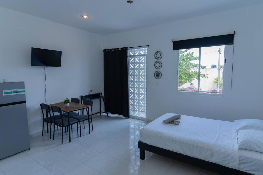 Autentico Estudio Confortable Y Centrico A/c Wifi * Cancun