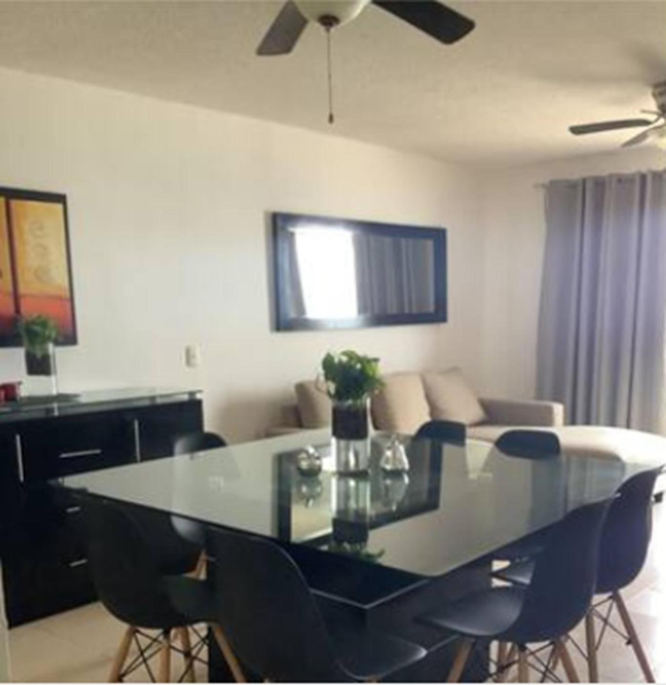 Oceanfront White For Families Apartment Cancun