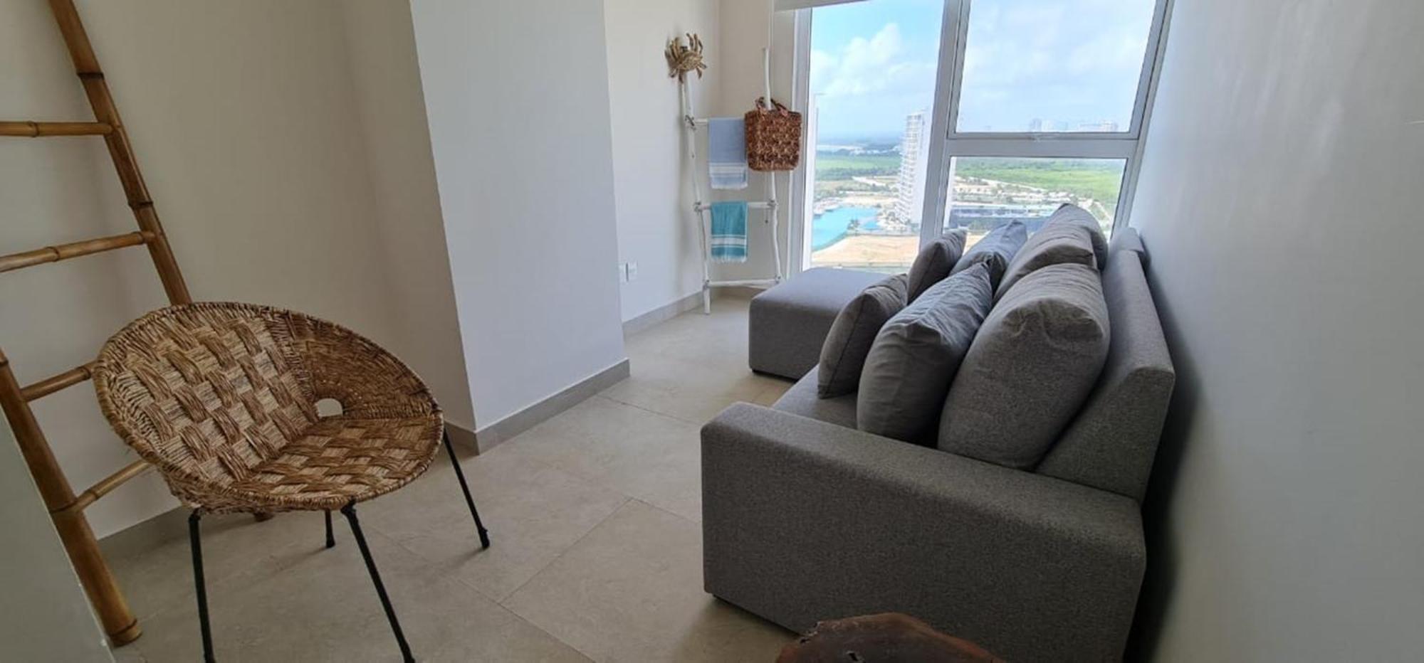 Marea Puerto Cancun, Brand New Condo, Amazing View Apartamento Cancún