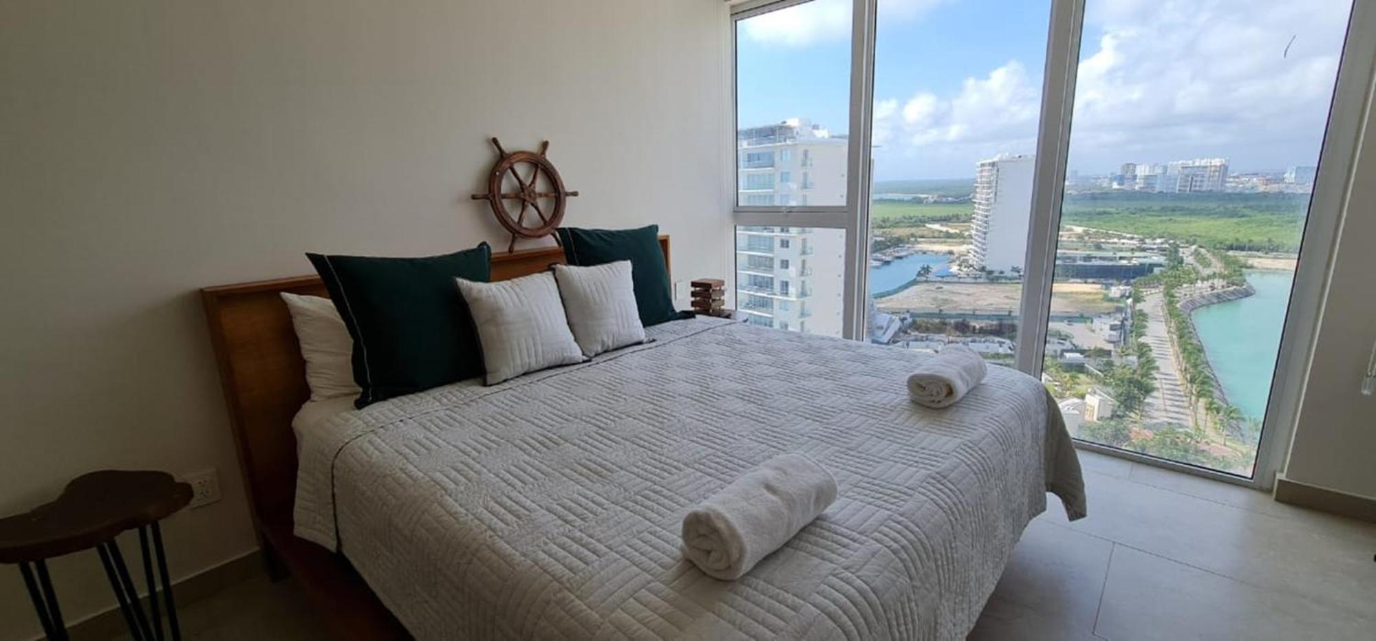 Marea Puerto Cancun, Brand New Condo, Amazing View Apartamento