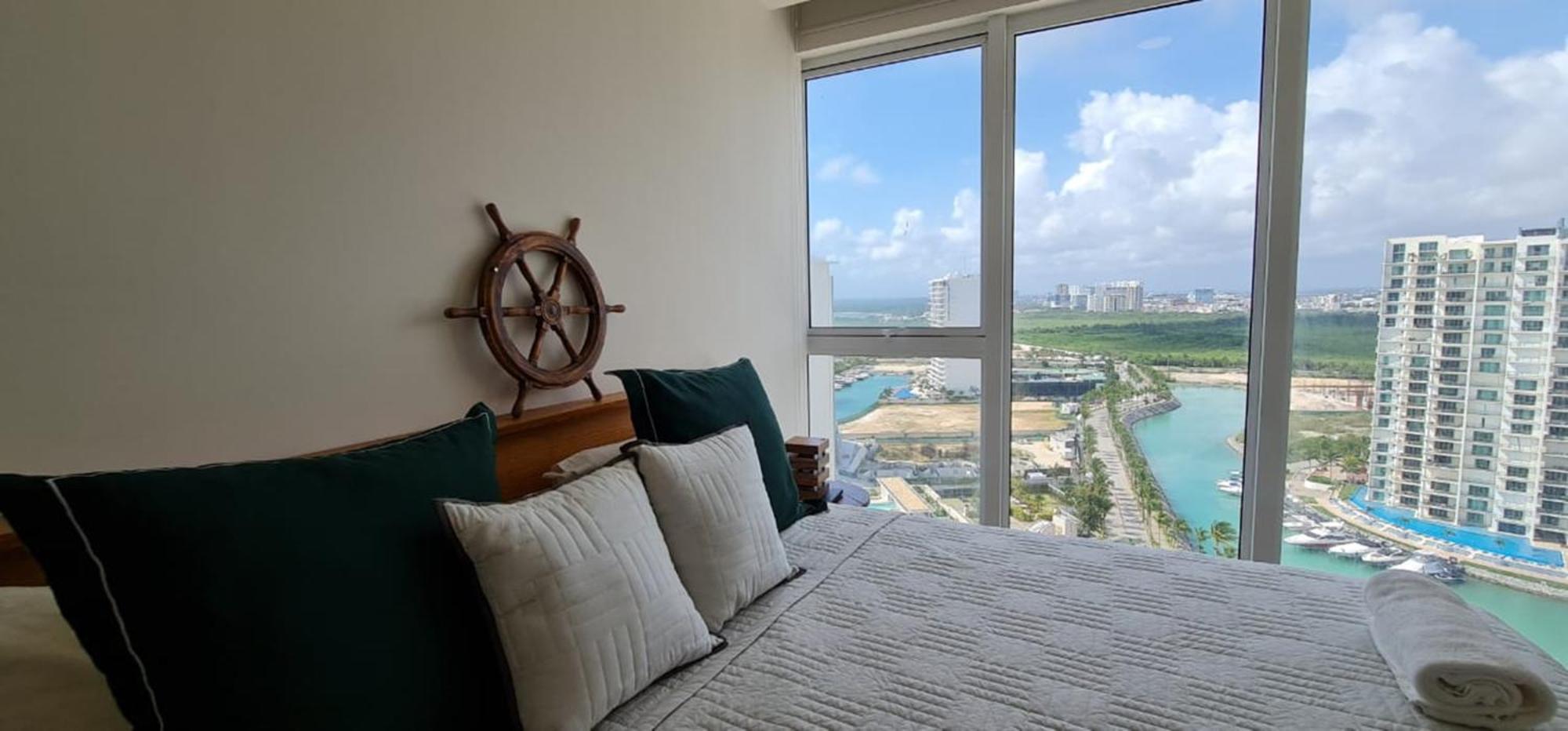 Marea Puerto Cancun, Brand New Condo, Amazing View Apartamento