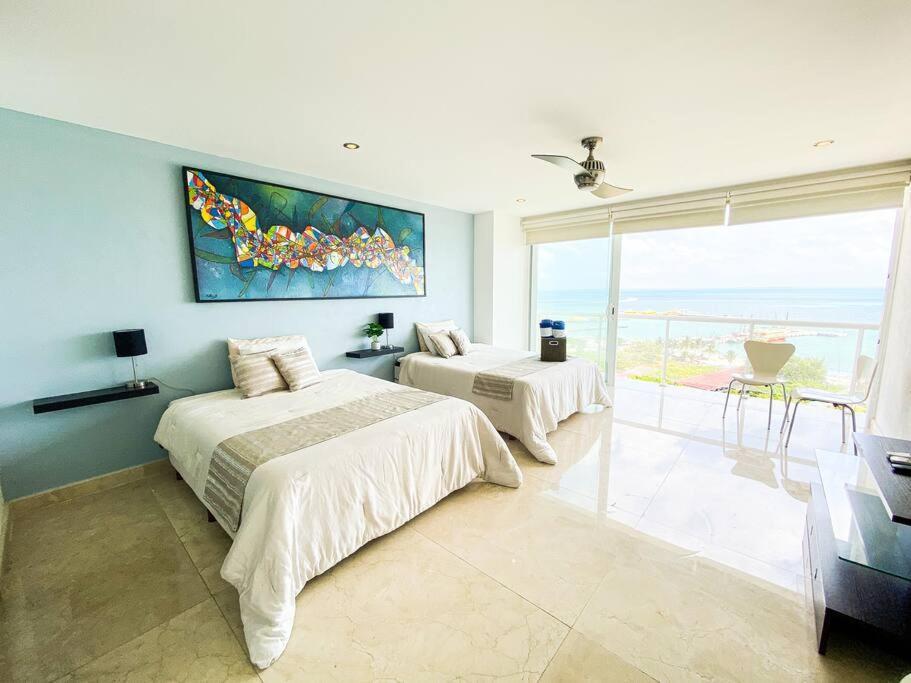 Beachfront Luxury Facilities Amazing Location Apartment *