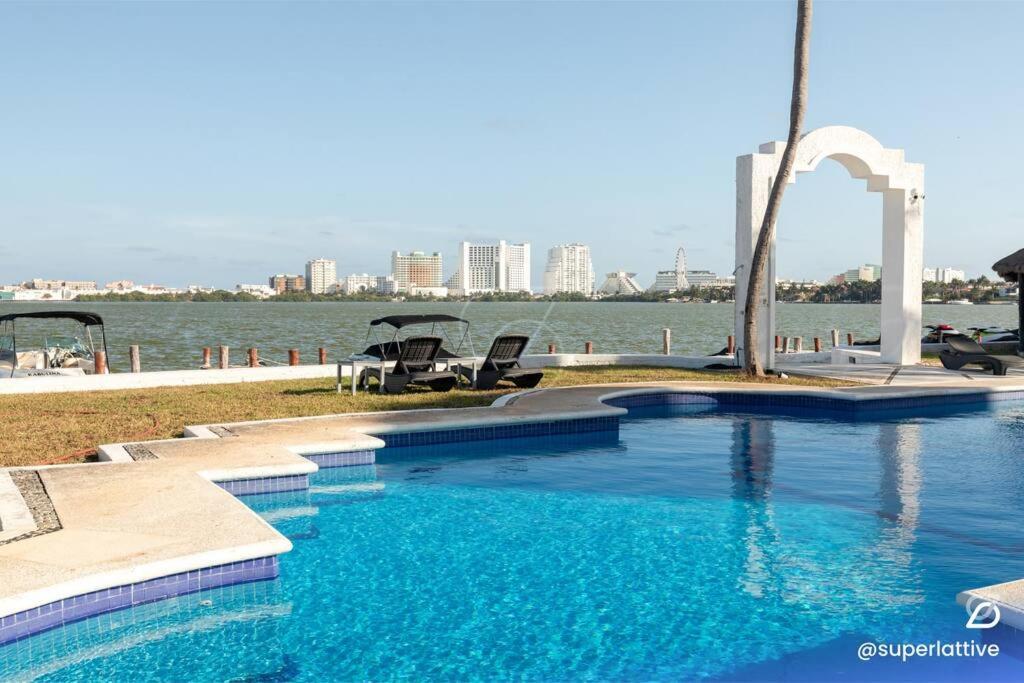 Amplio 3b En Zona Hotelera Con Increible Vista A La Laguna * Cancun