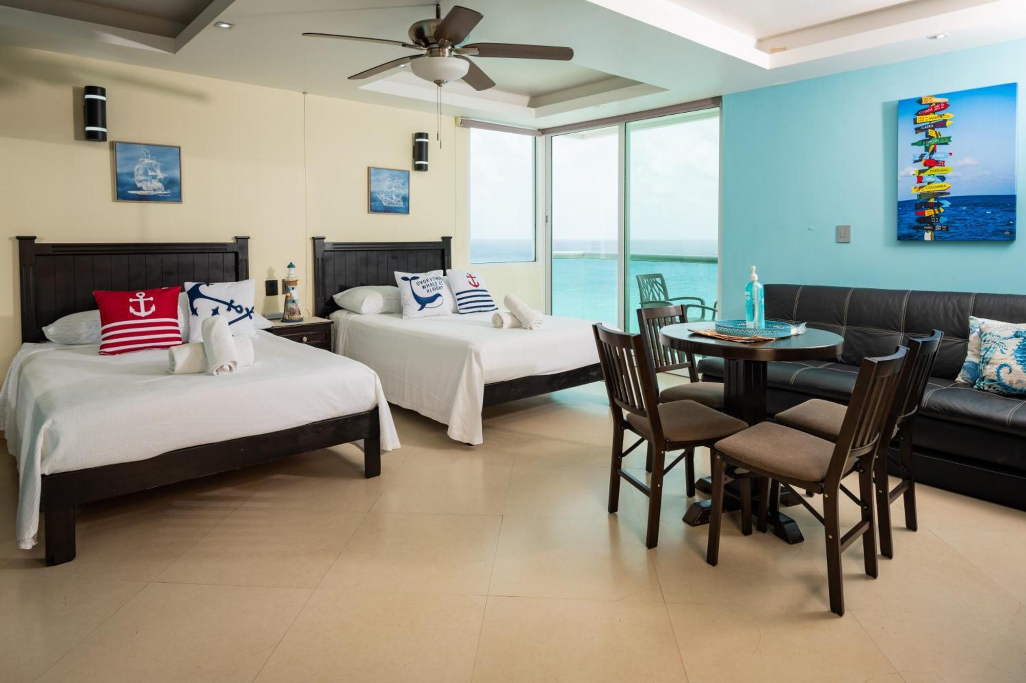 Ocean View In Complex Cancun