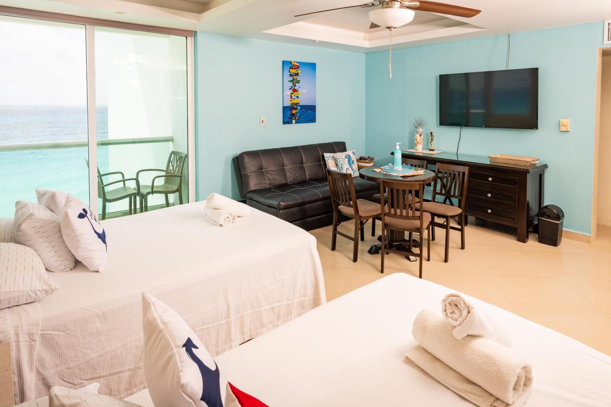Ocean View In Complex * Cancun
