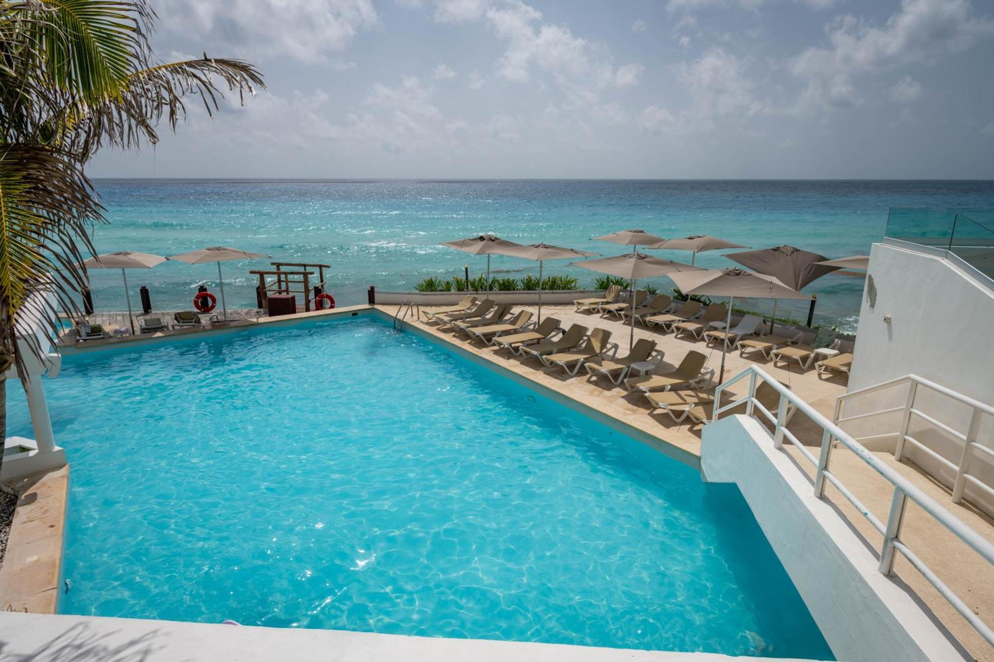 Ocean View In Complex * Cancun