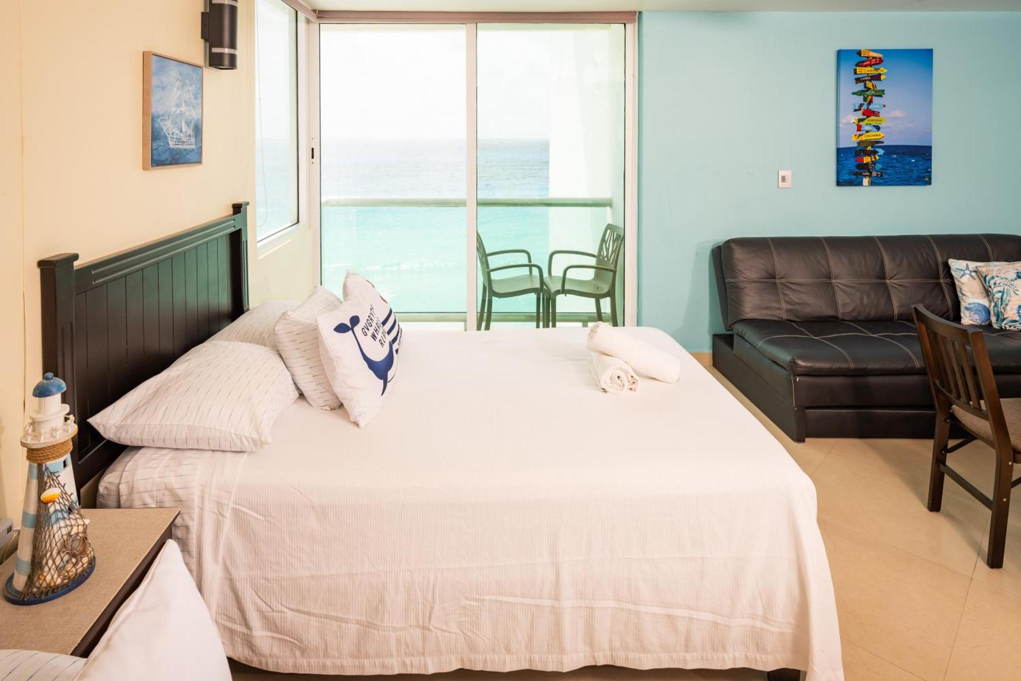 Apartment Ocean View In Complex Cancun