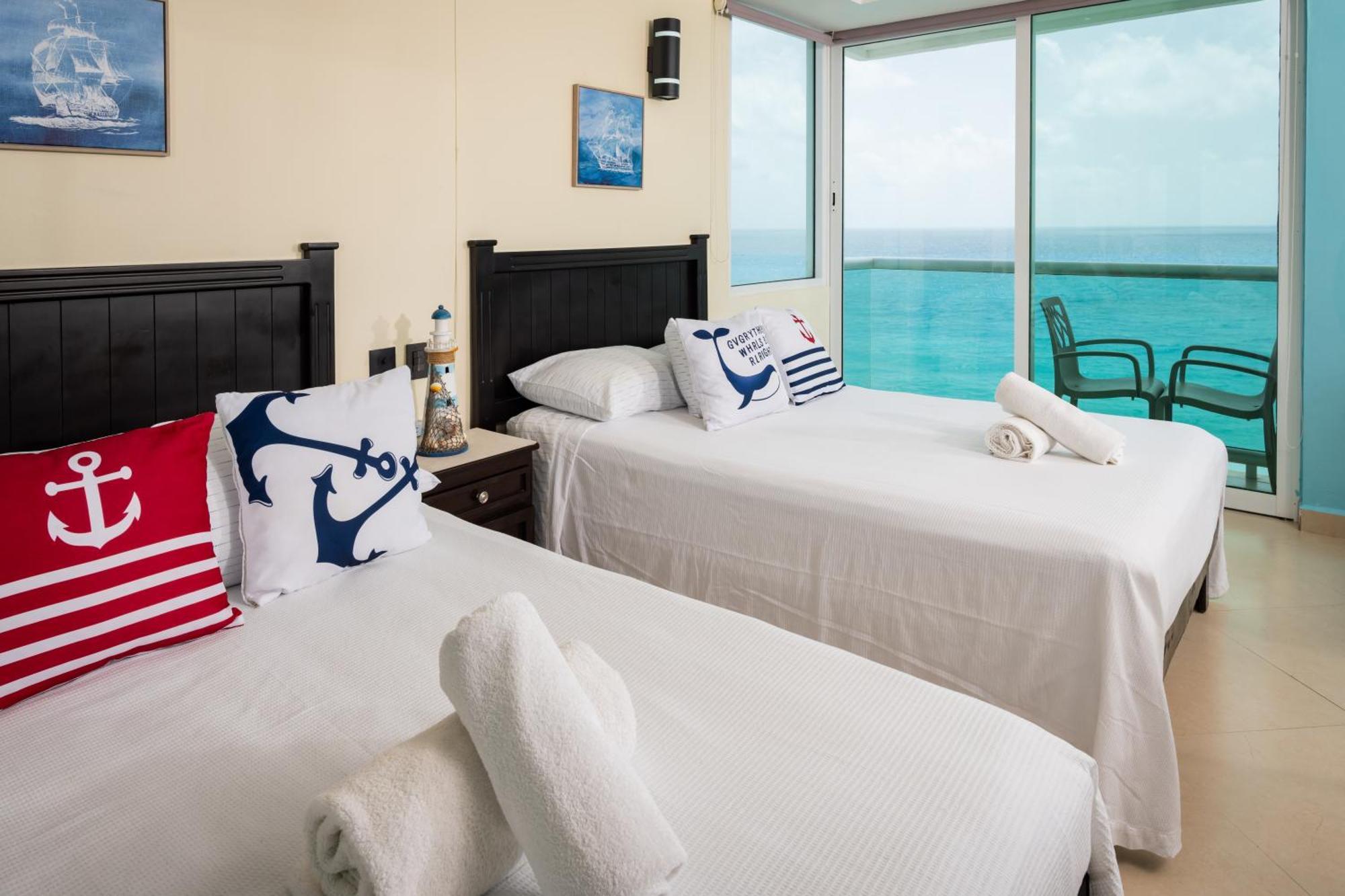 Ocean View In Complex Cancun