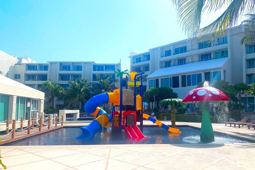 - Steps To And Water Fun Apartment Cancun