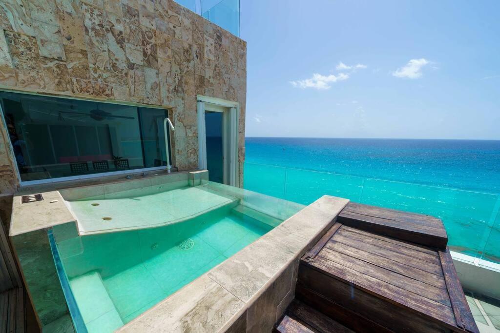 Villa Oceanview Penthouse With Jacuzzi At Zone Cancun