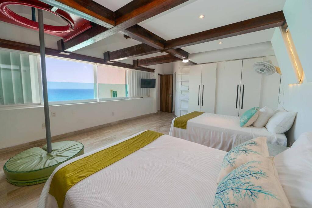 Oceanview Penthouse With Jacuzzi At Zone