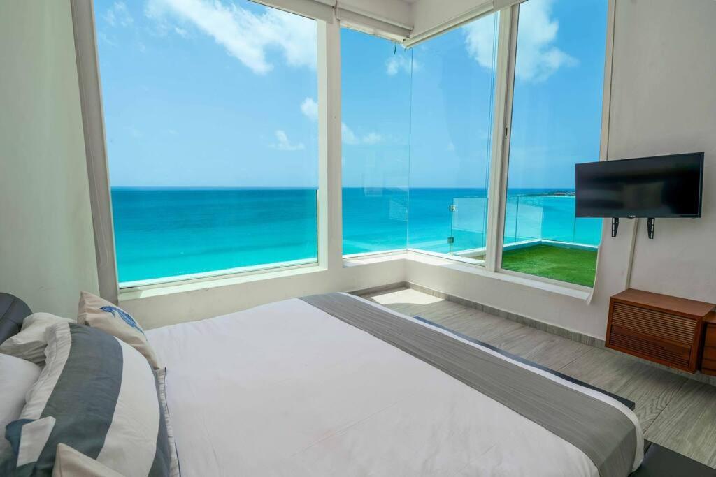 Villa Oceanview Penthouse With Jacuzzi At Zone