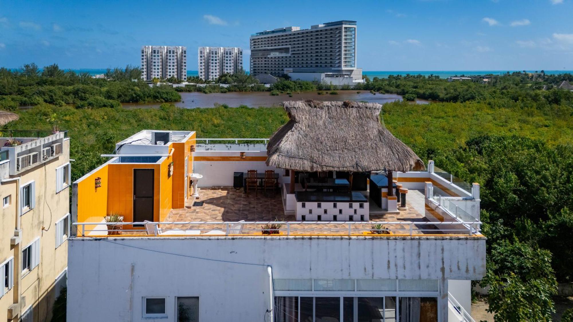 Mexican Penthouse With Private Terrace Cancun