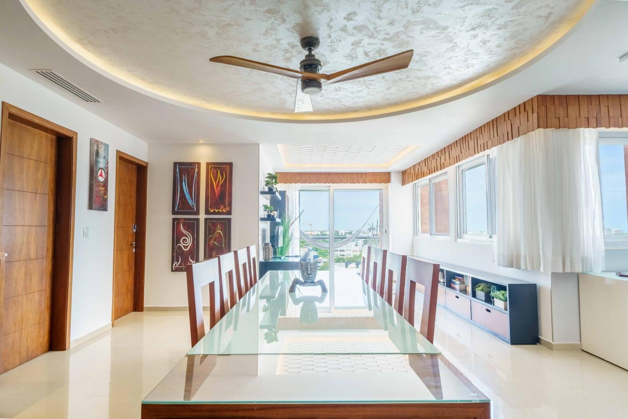 Luxury 4 Bedroom Penthouse With Private Jacuzzi Steps From Zone * Cancun