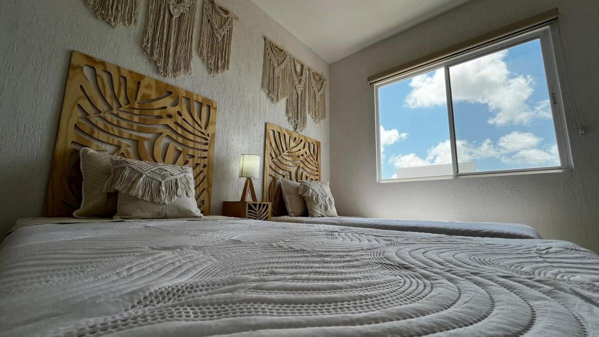 Apartment Beautiful For 6 People, 3 Bedrooms, 4th Floor Cancun