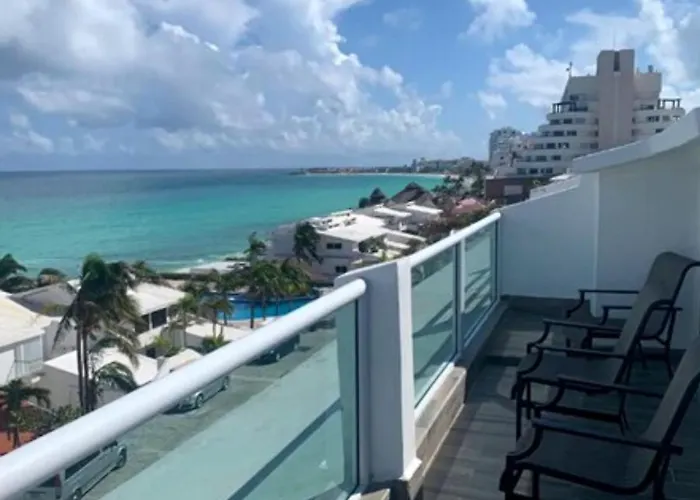 Espectacular Penthouse Con Piscina Y Vista Al Mar En Cancun