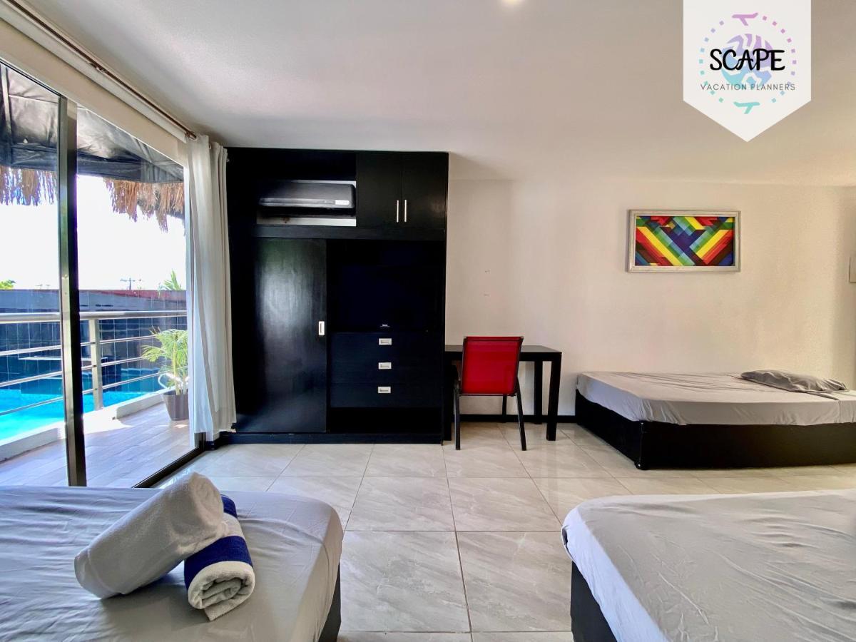 Calidos Y Amplios Estudios Con Alberca En El Centro De Apartment Cancun