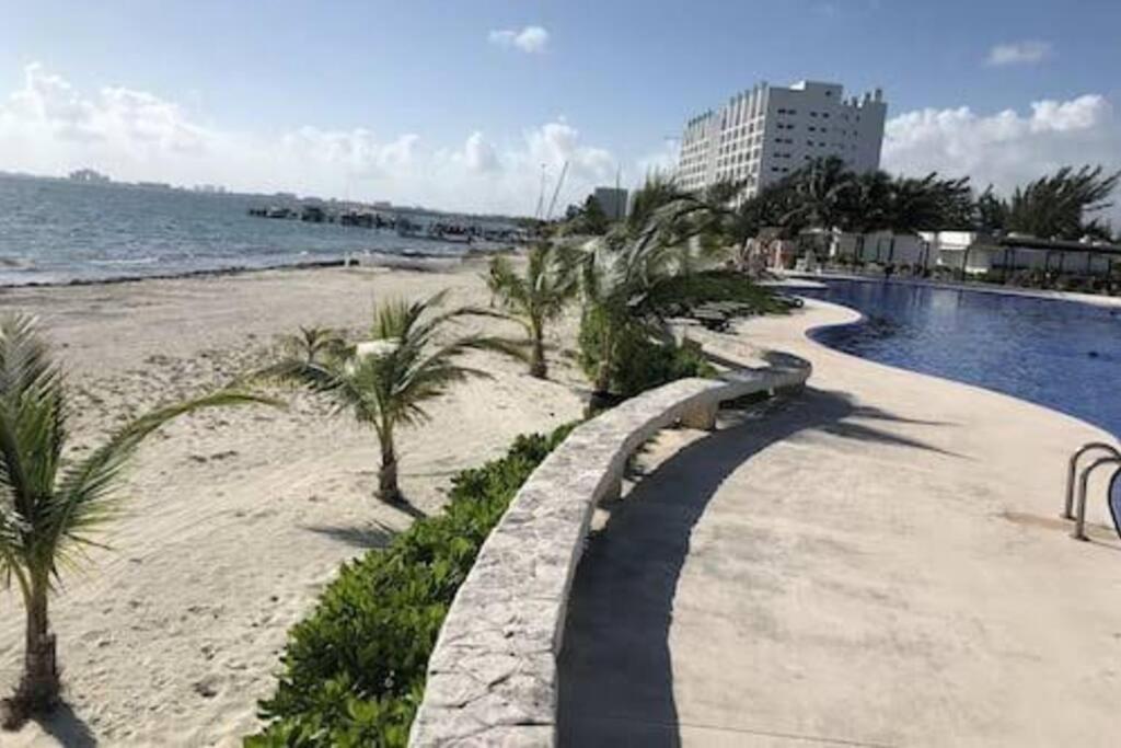 Apartment Hermoso De 2 Frente Al Caribe