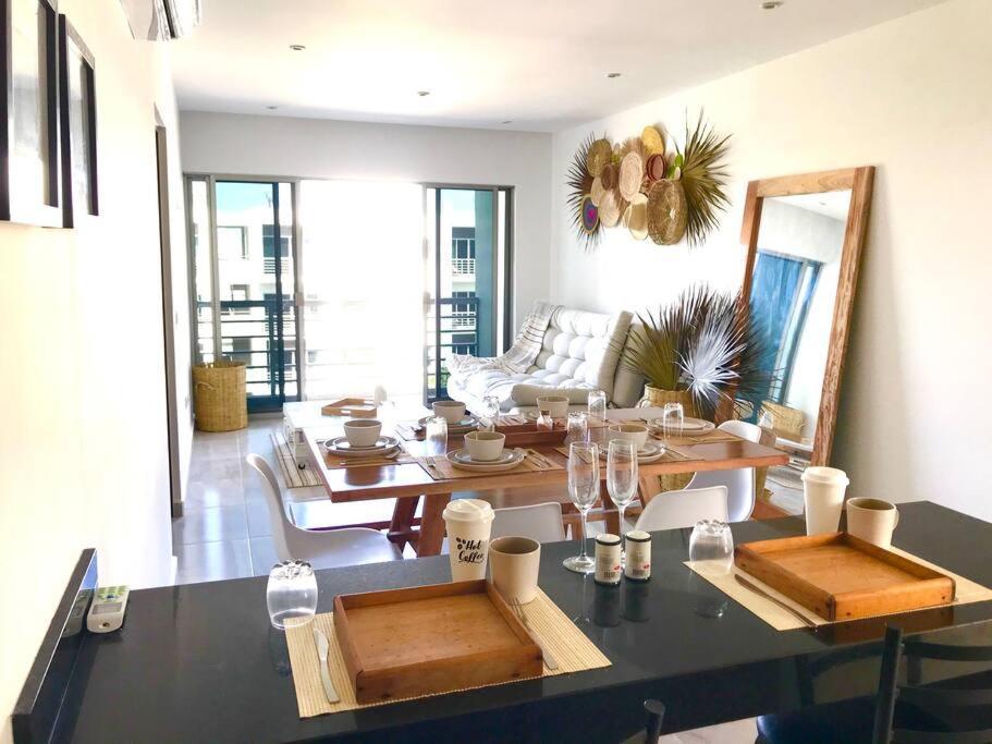 Apartment Super Trendy ! King Size, Alberca, Estacionamiento *