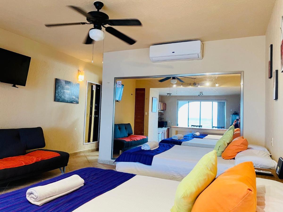 Punta Me Ocean View And In Ritmo & Waterpark Apartment Cancun