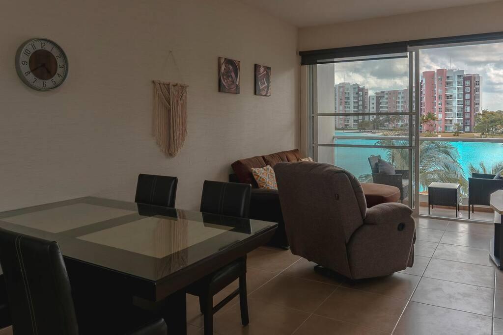 Apartment Dr02 Departamento Moderno Con Vista A La Laguna En Dream Lagoons *