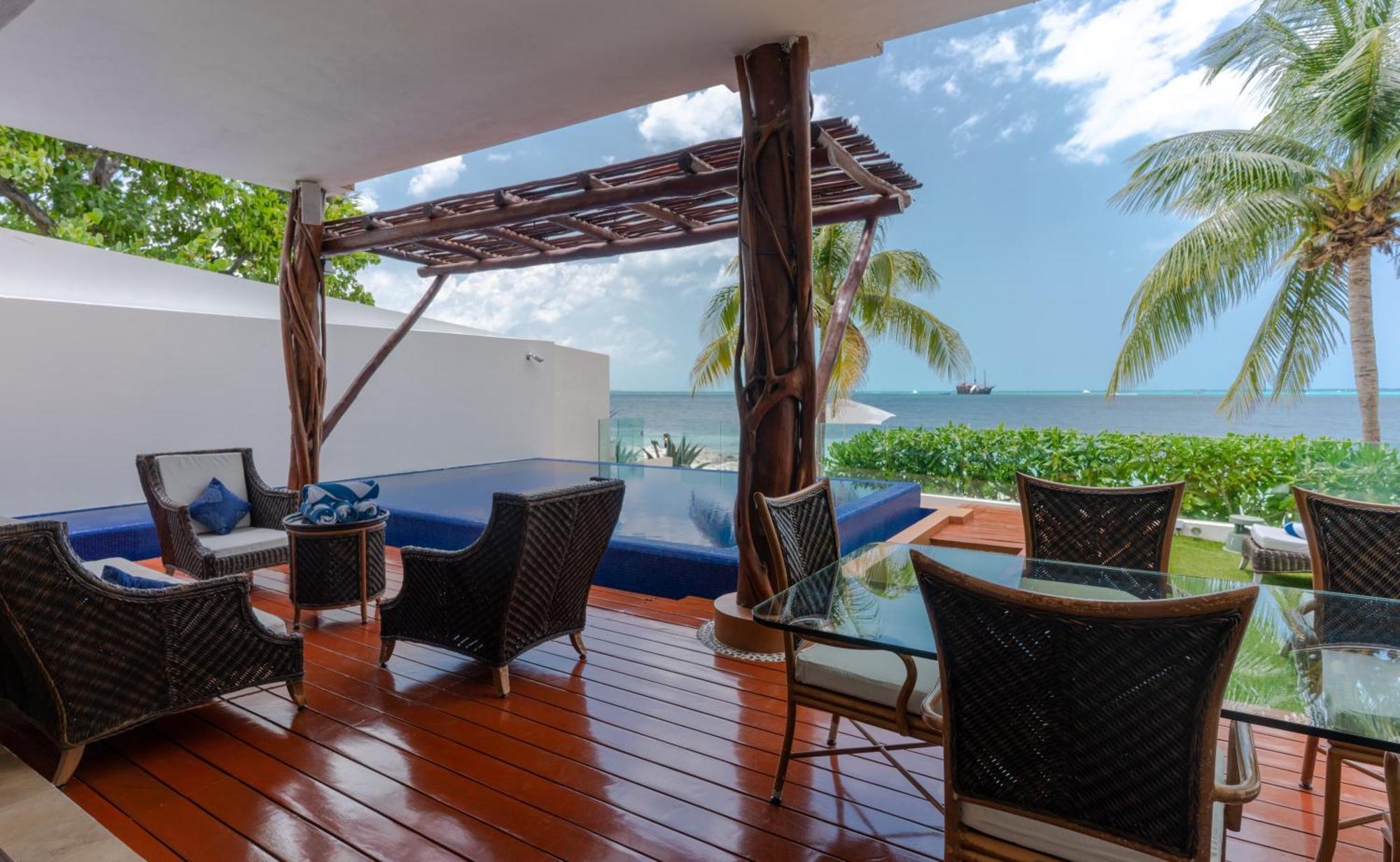 Villa 6br Beachfront Private Luxury By Solmar Cancun