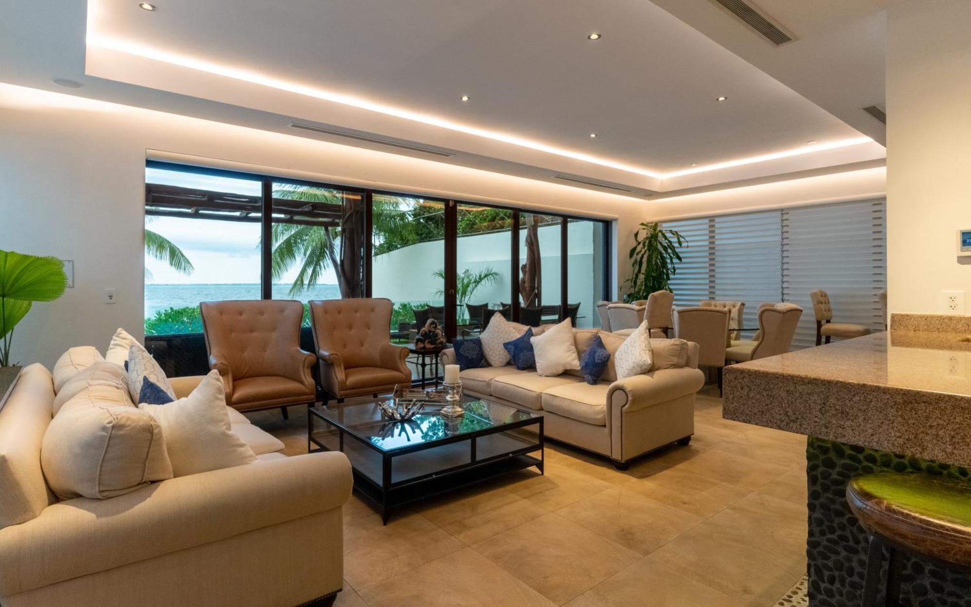 Villa 6br Beachfront Private Luxury By Solmar Cancun
