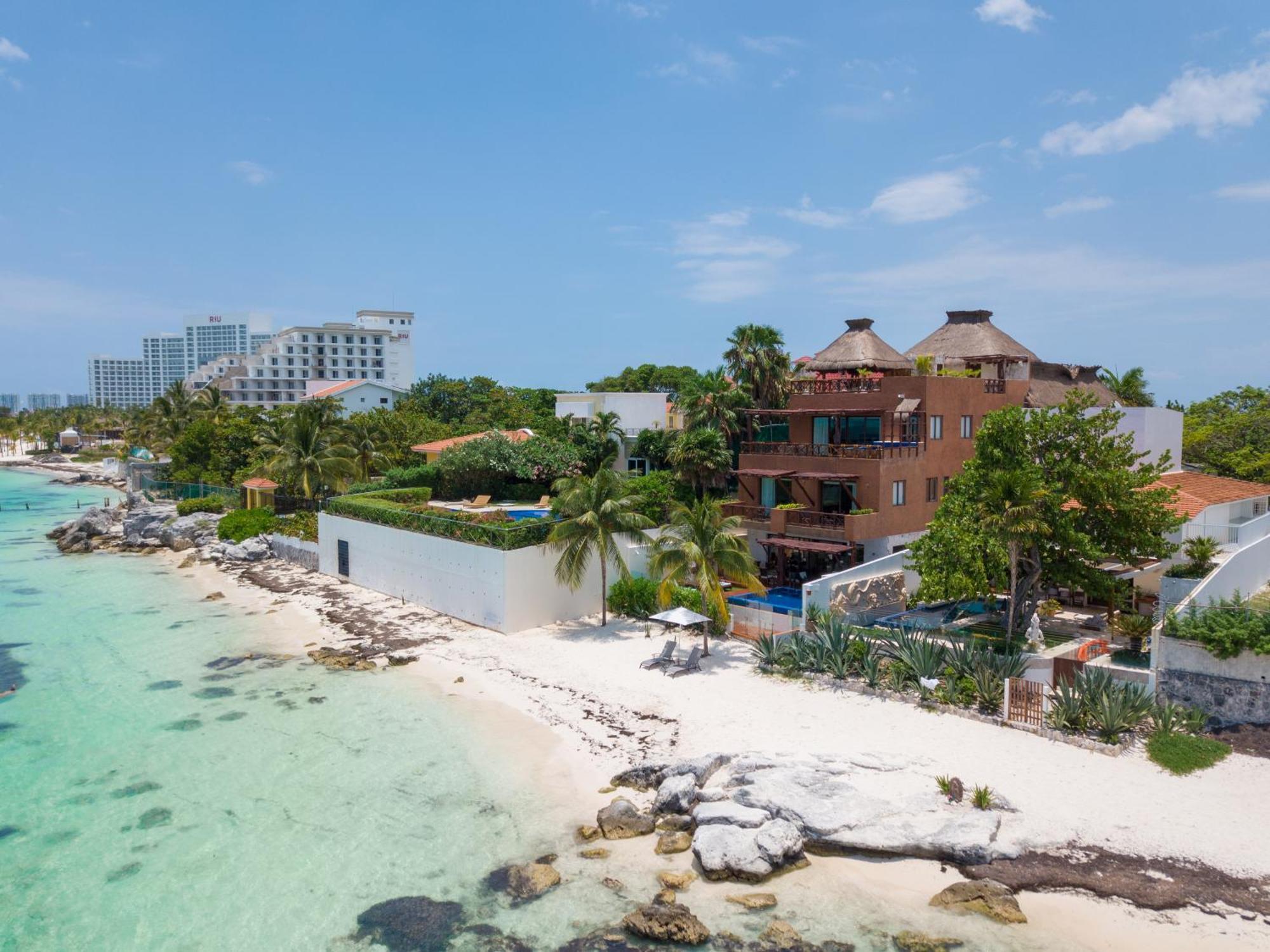 6br Beachfront Private Luxury By Solmar Villa Cancun