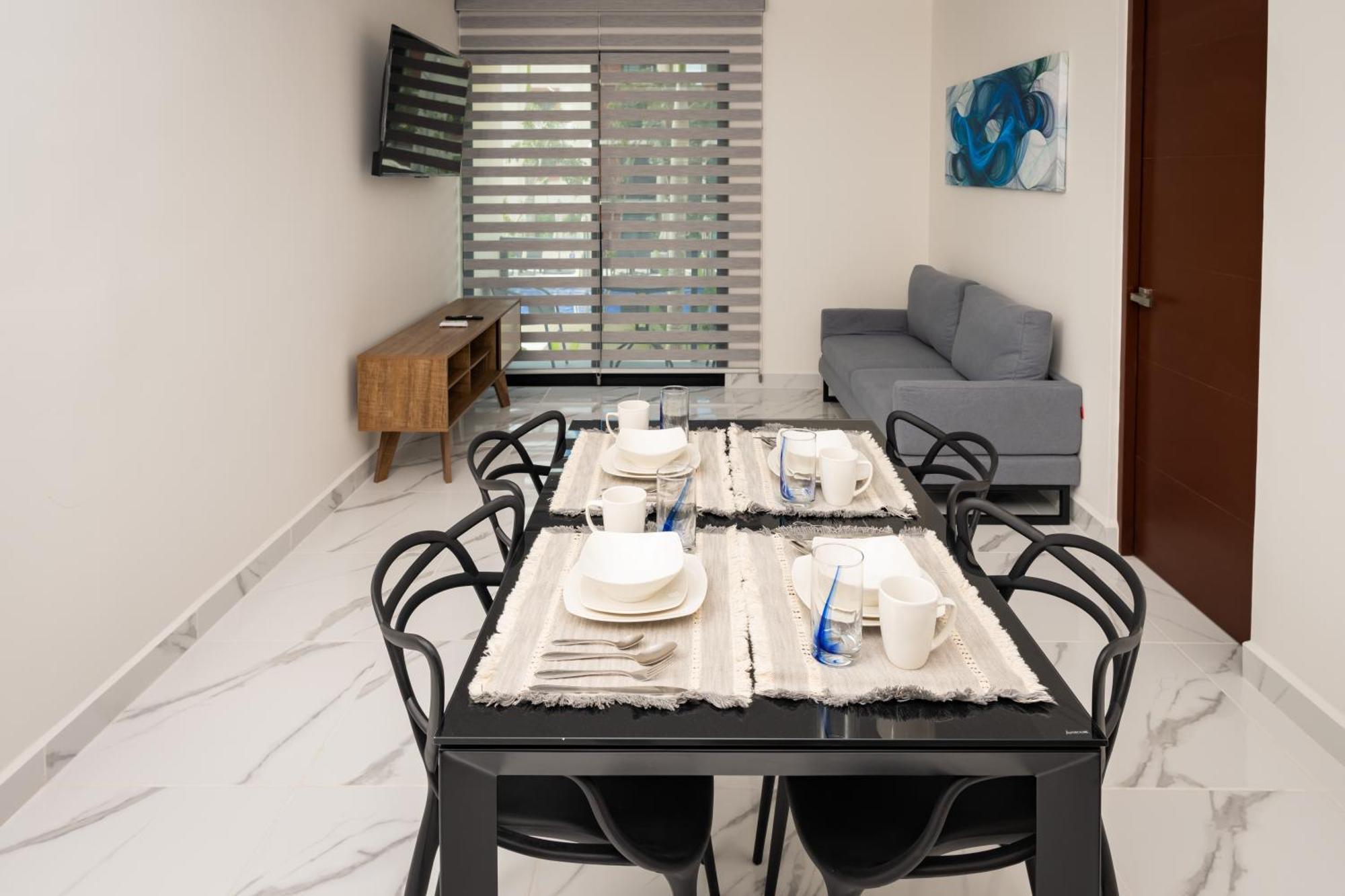 Apartment Acogedor En Ombu Huayacan Cancún