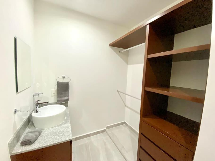 Moderno Departamento Planta Baja Con Alberca Apartment *