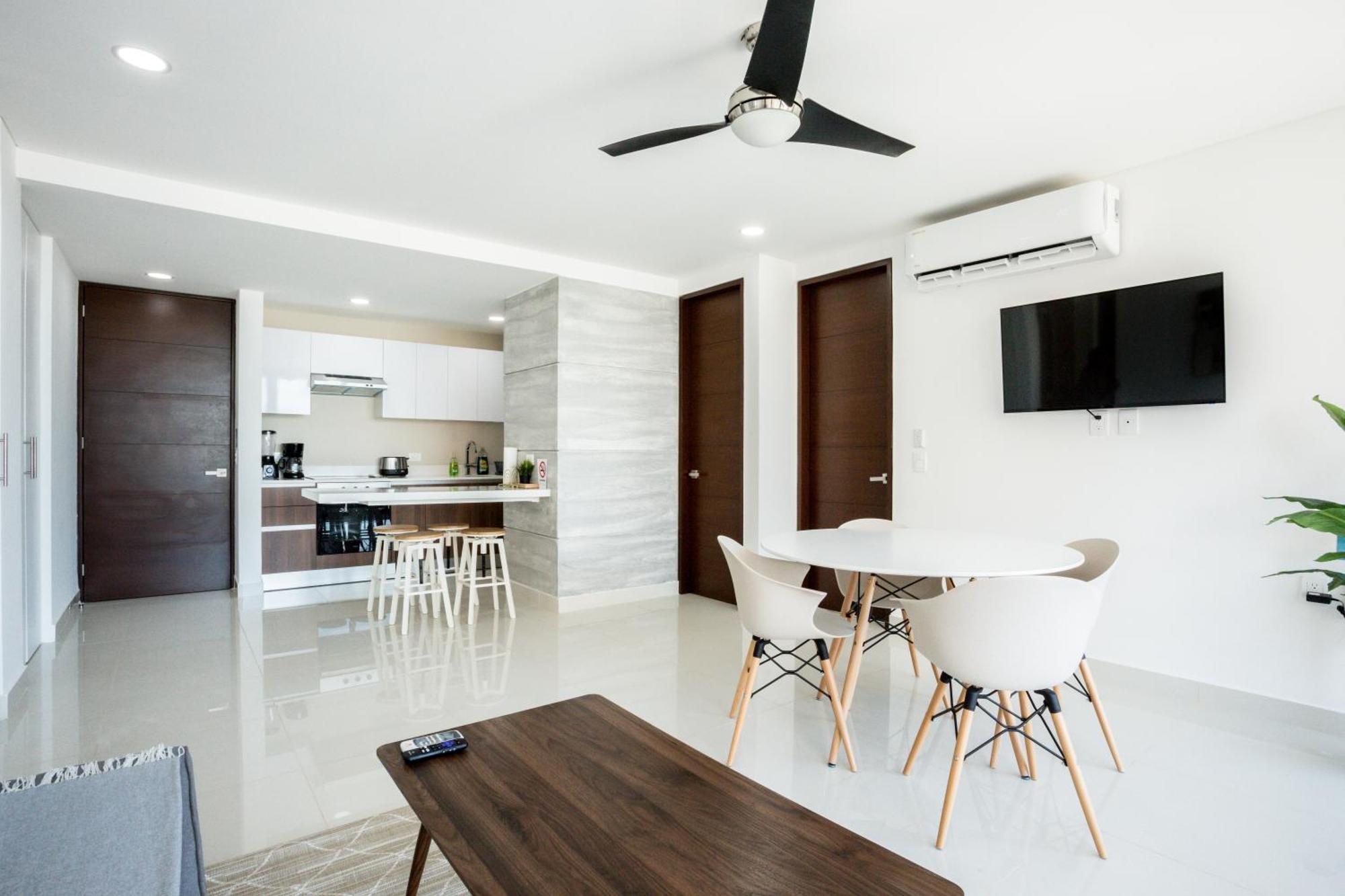 Apartment Departamento En Zona Hotelera Con Acceso A Alberca En Rooftop *