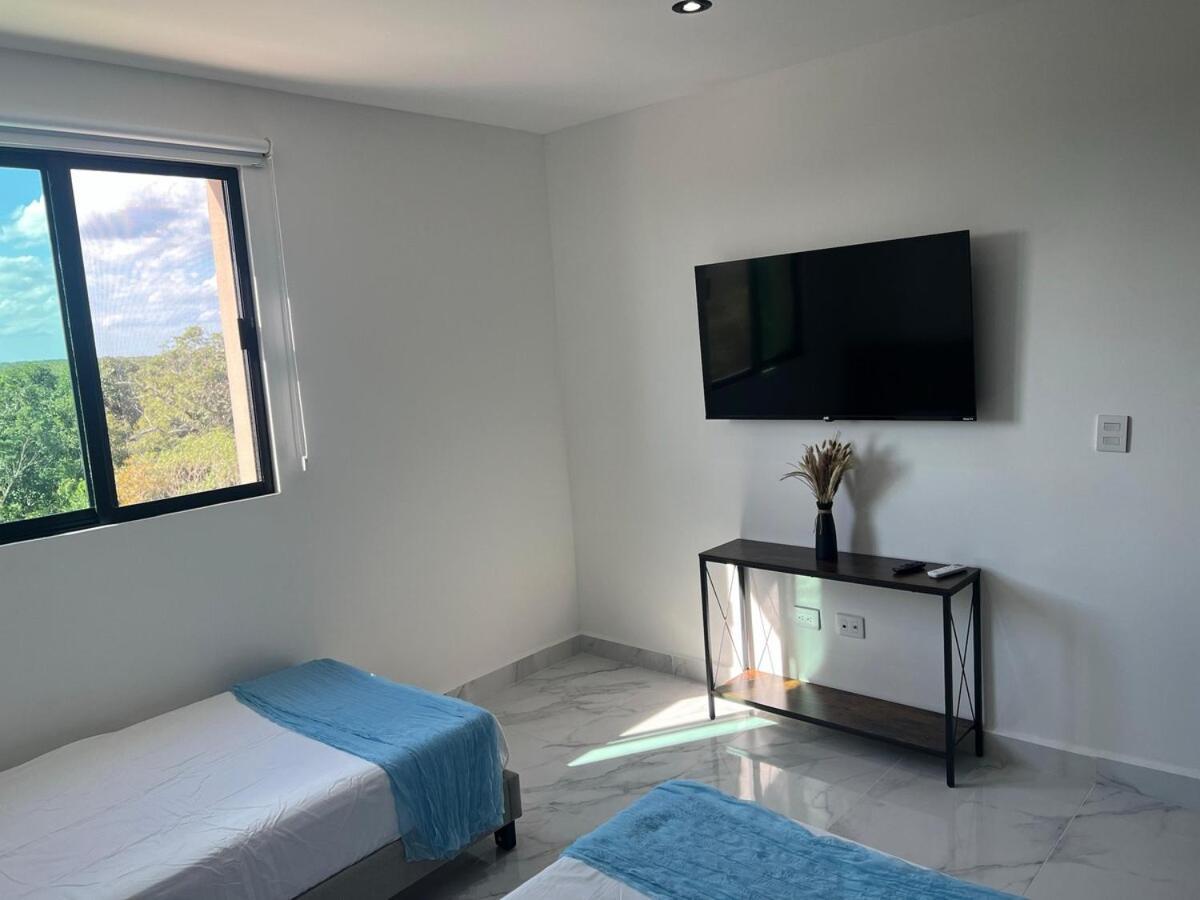 Papu - Chic Condo, View, Pool, Soccer Court Cancun