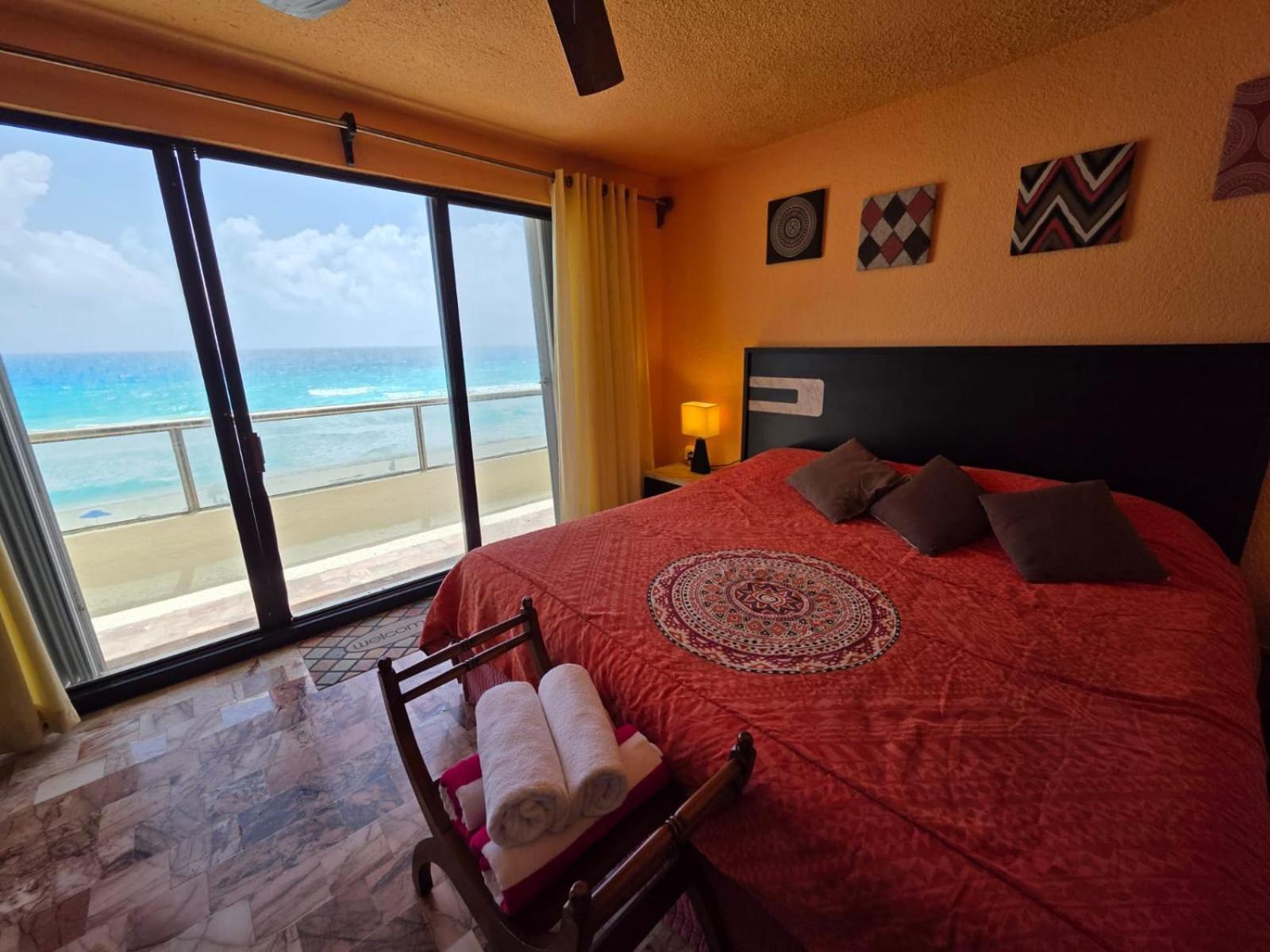 Apartment Ocean View With Balcony Zone Cancun
