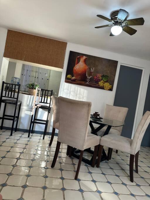 Apartment Depa Familiar Con Alberca Wi-fi Ac Centrico Cancun
